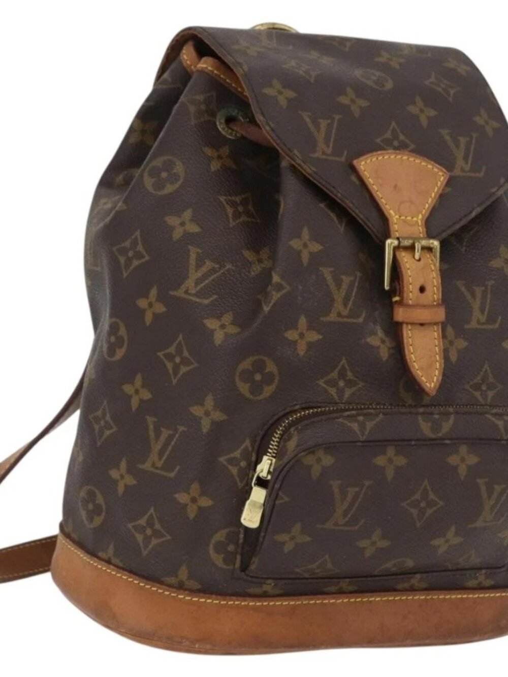 LOUIS VUITTON Monogram Montsouris PM Backpack M51137 LV Auth ka2751